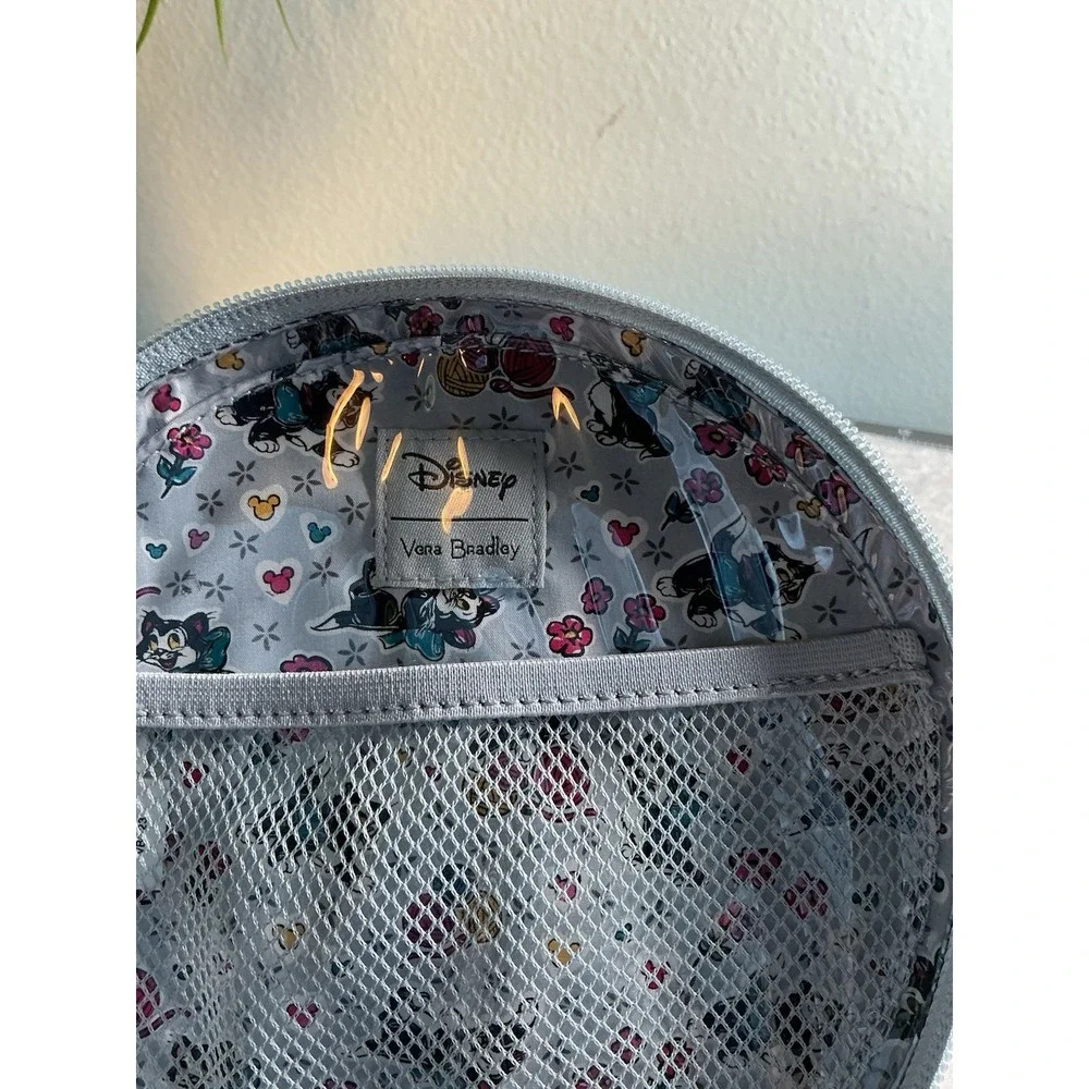 NWT Disney Vera Bradley Mickey & Minnie Mouse Piccadilly Paisley  Cosmetic Case